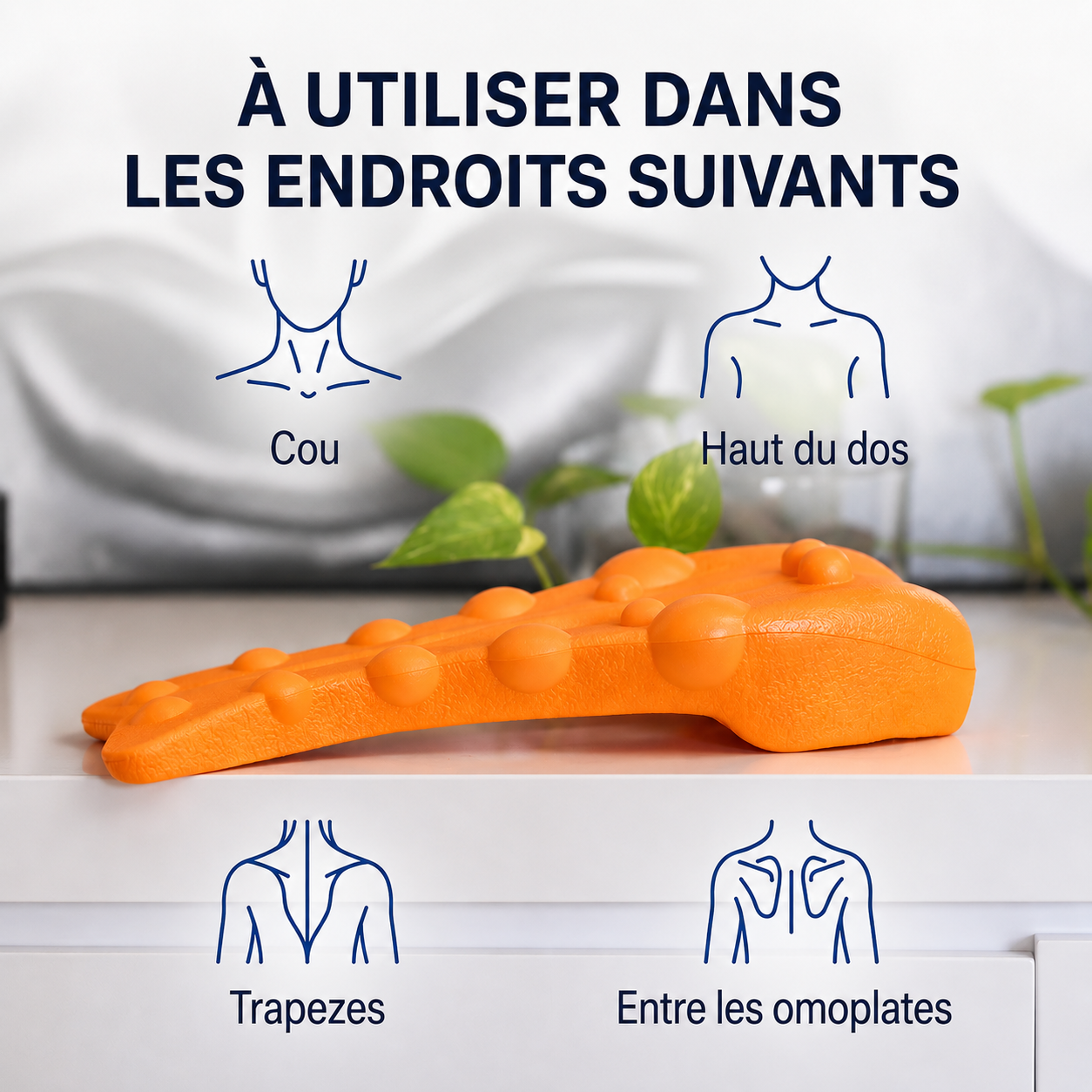 Qilova™ – Débloqueur de Tensions Épaules & Dos