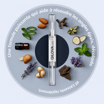 Qilova – Stylo antifongique pour ongles