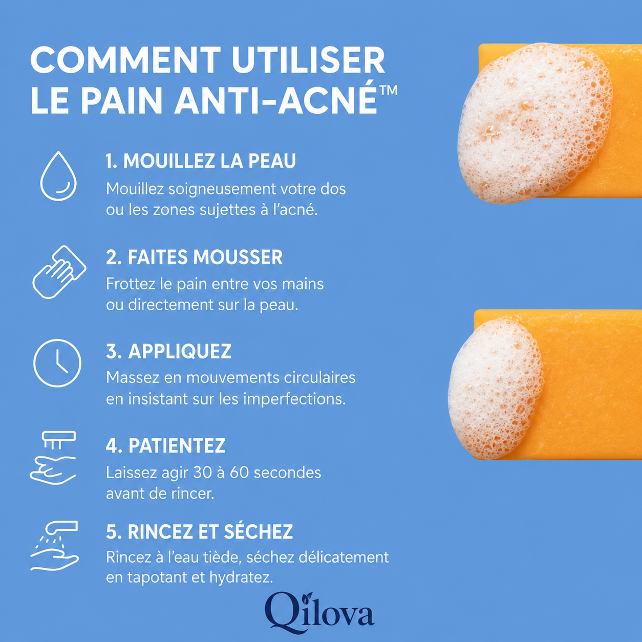 Savon Anti-Acné Dos