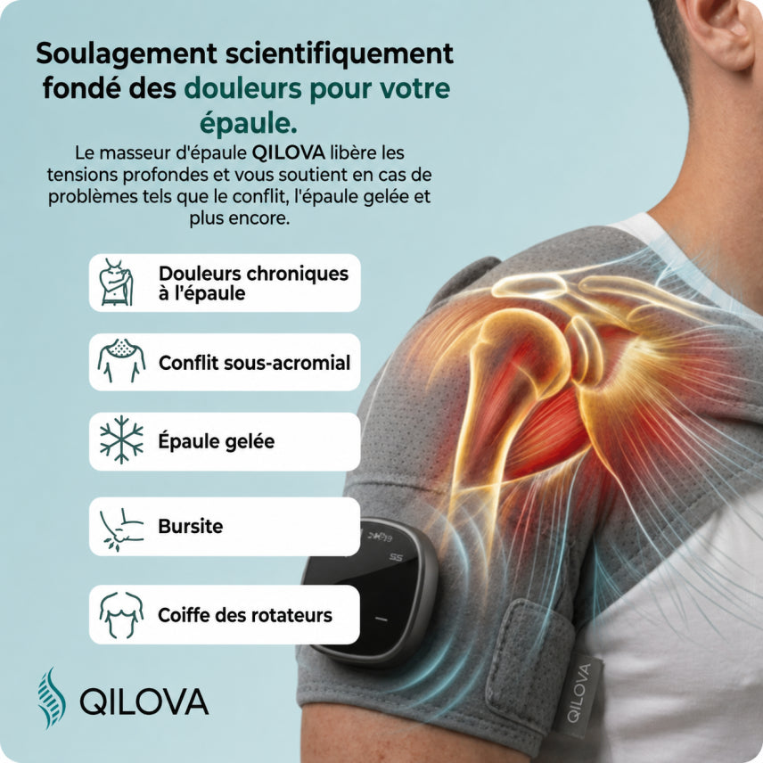 Masseur d’épaule 3-en-1 Qilova
