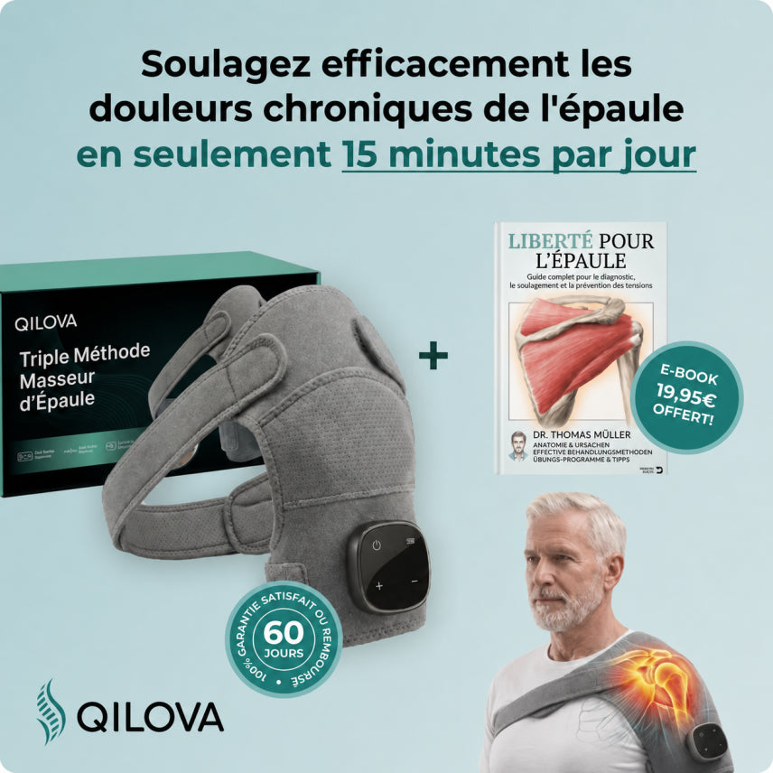 Masseur d’épaule 3-en-1 Qilova