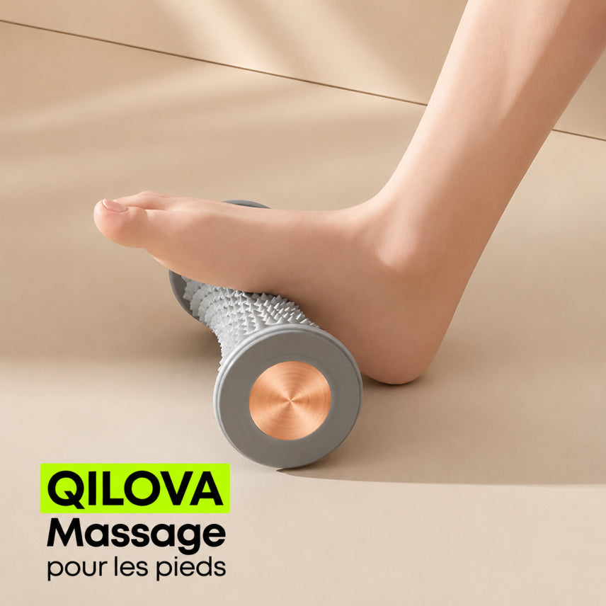 Rouleau de massage pour les pieds à soulagement profond