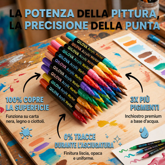 L'ACRYL'ART™ - Pennarelli acrilici